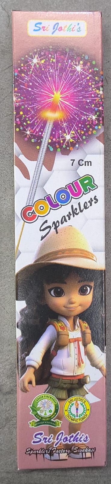   7  CM  CRACKLING  SPARKLERS