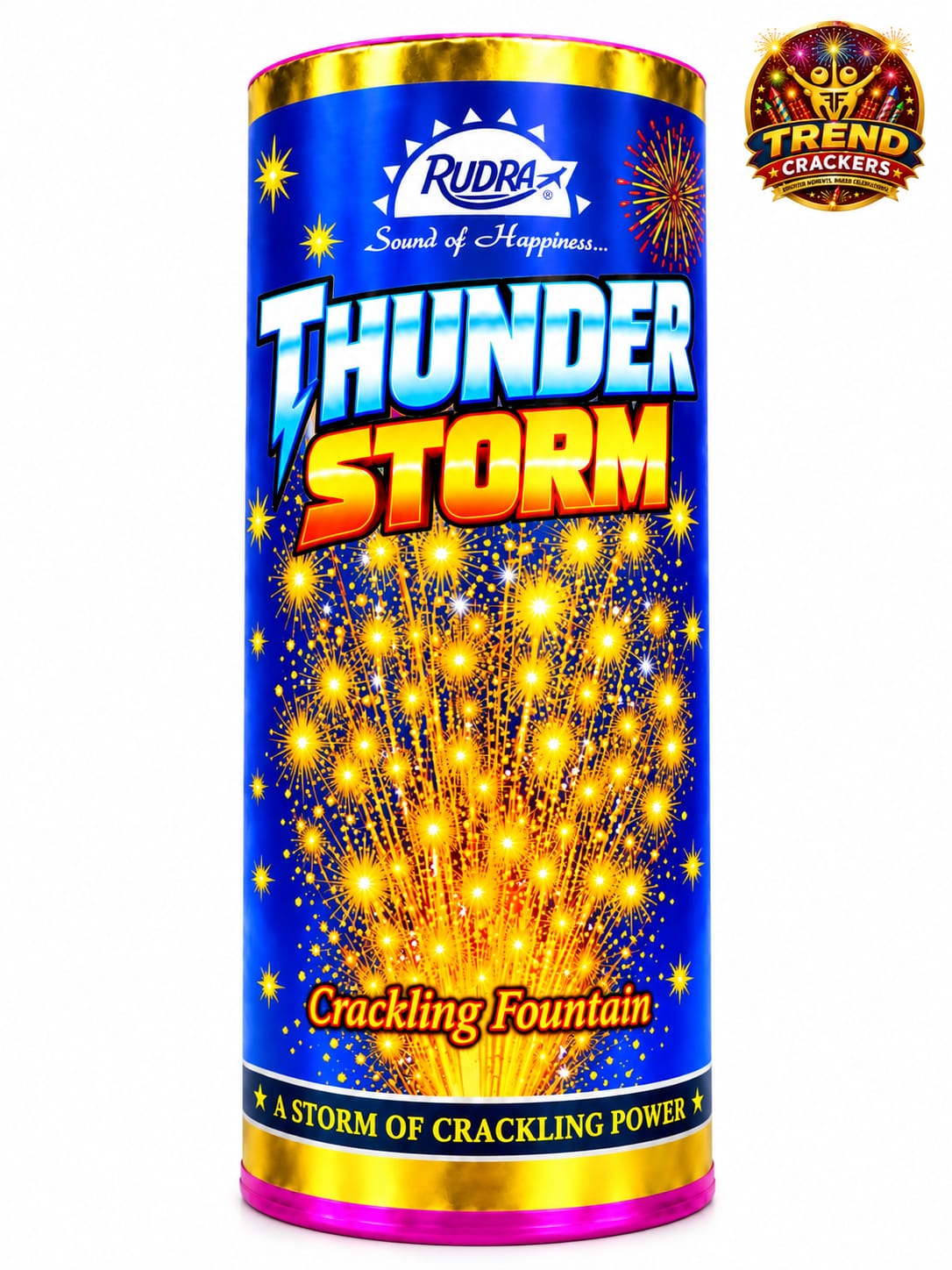 8`` THUNDER STORM ( MEGA CRACKLING ) 